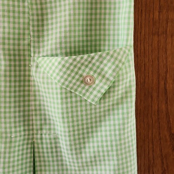 Misses vintage handmade gingham dress: 38 " bust appr size 10 - Picture 3 of 6